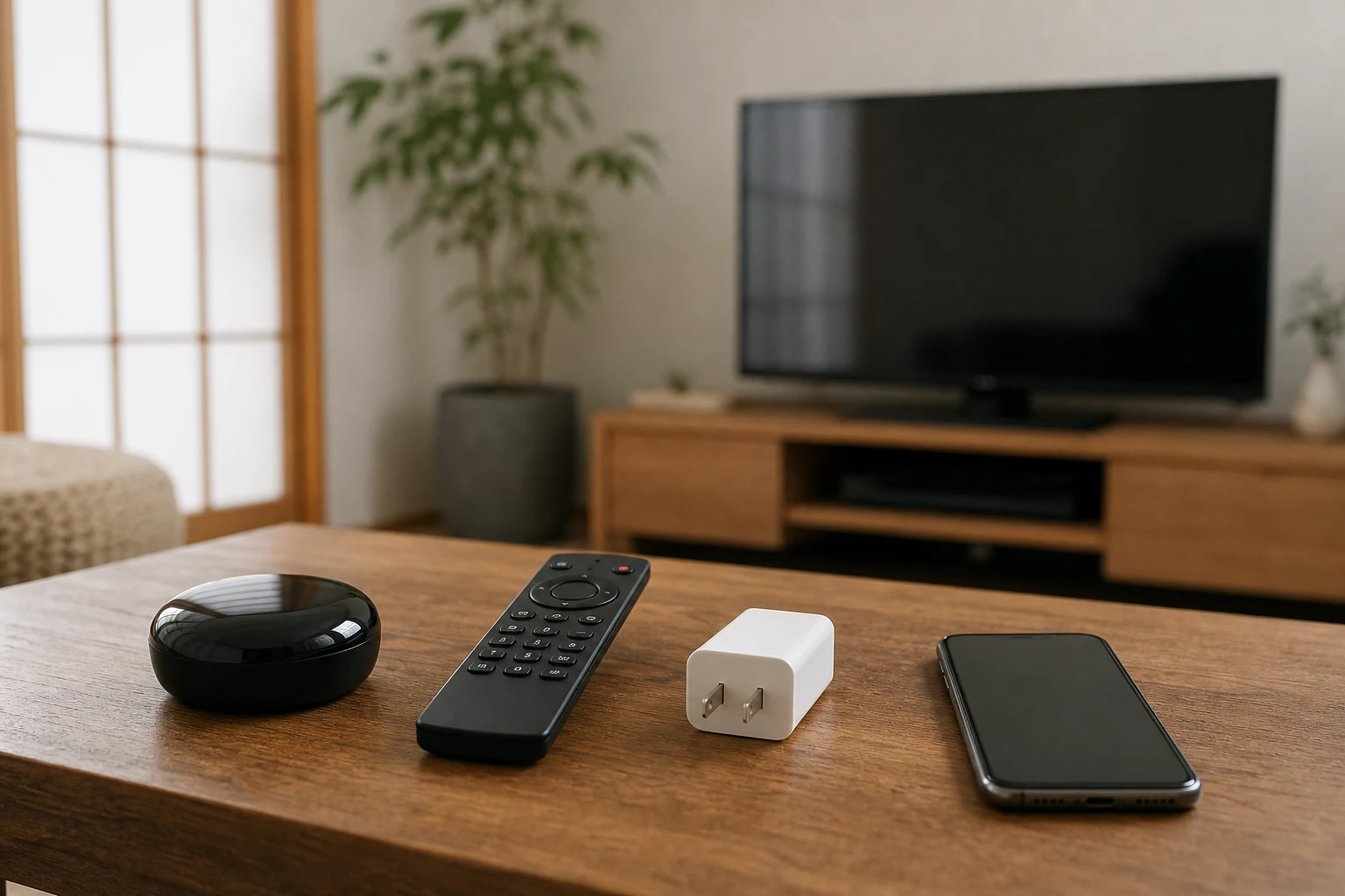 スマートリモコンハブを買うか見送るかを家電と電源の条件で考えるイメージ